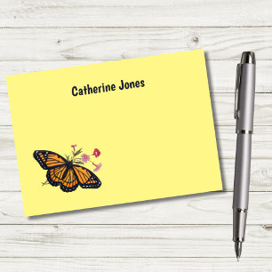 Papillons monarques Post-It Notes personnalisés po