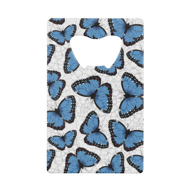 Papillons morpho bleu (Devant)