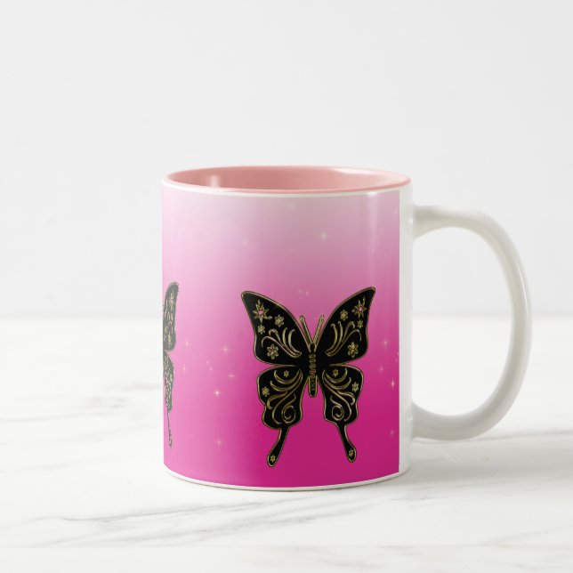 Papillons Mug (Droit)