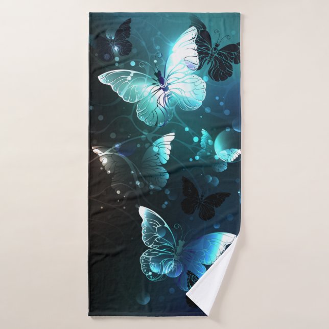 Papillons nocturnes (Serviette de bain)
