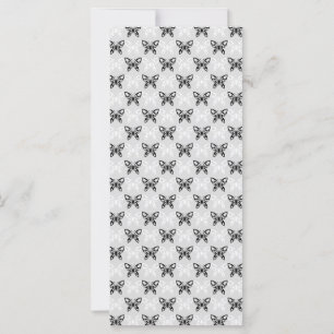 Papillons noirs et blancs