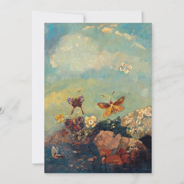 Papillons | Odilon Redon (Devant)