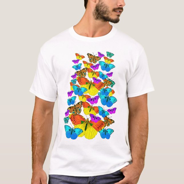 Papillons, papillons ! T-shirt (Devant)