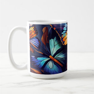 Papillons Peinture à l'huile Style design14 Mug de