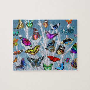 Papillons puzzle puzzle des enfants nature cadeau 