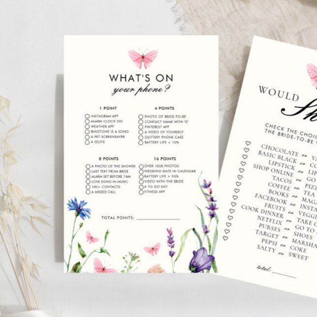 Papillons Que Sur Votre Fête des mariées Téléphone (Créateur téléchargé)