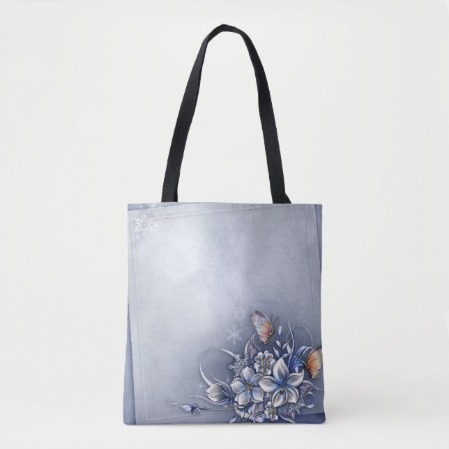 #Papillons Sac fourre-tout tout-sur-impression, mo (Devant)