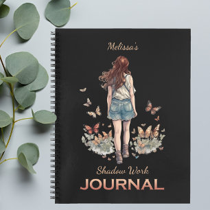 Papillons Shadow Work Journal Carnet Spiral