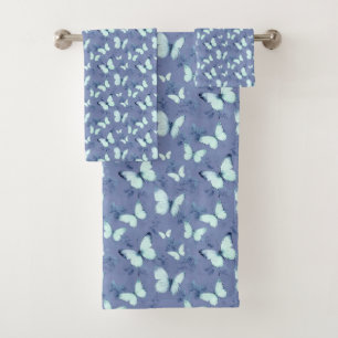 Papillons sur bleu