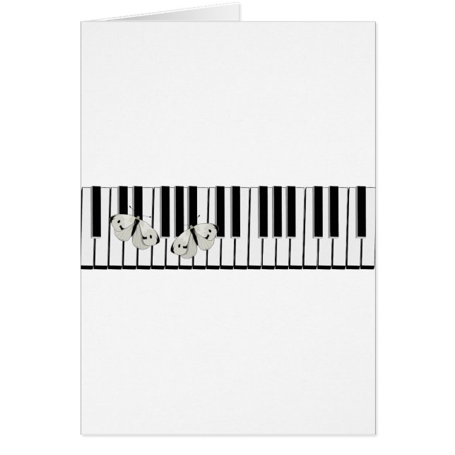 papillons sur le thème de clavier (Devant)