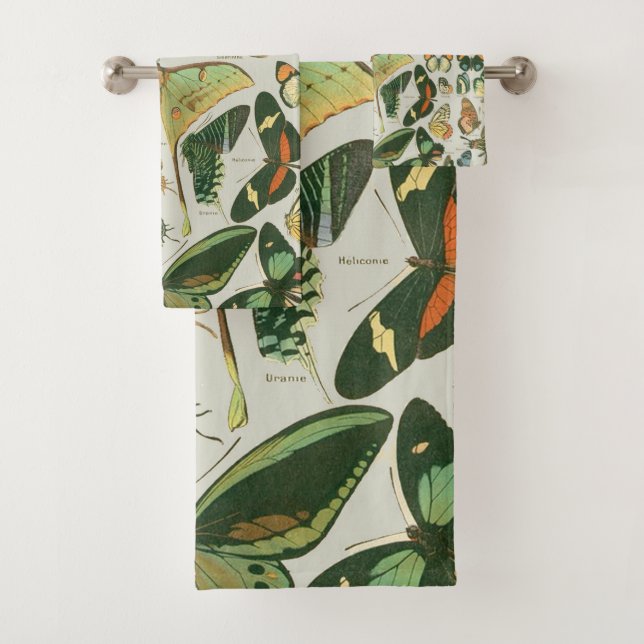 Papillons Vintages papillons d'antiquités Art (En situation)