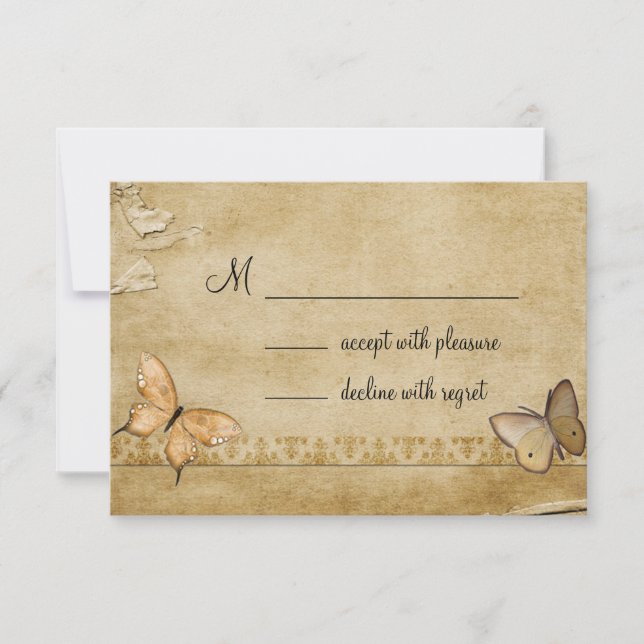 Papillons vintages RSVP (Devant)