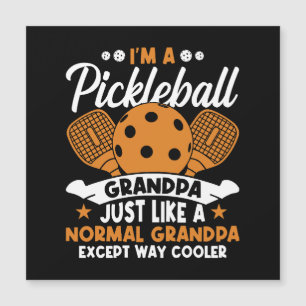 Papy joueur de pickleball cool