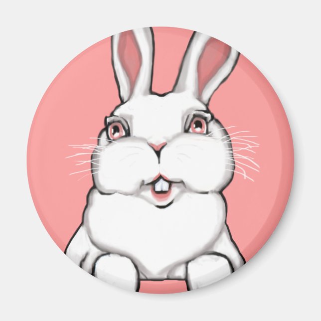 Pâques Bunny Magnet Festive Décorations de Pâques (Devant)