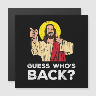 Pâques devine qui est de retour Jésus drôle religi