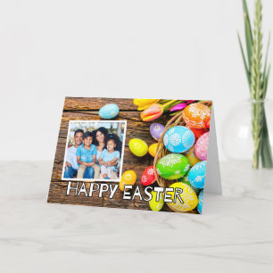 Pâques personnalisées Panier Photos Modèle