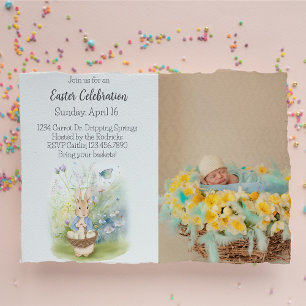 Pâques Peter Rabbit Invitation