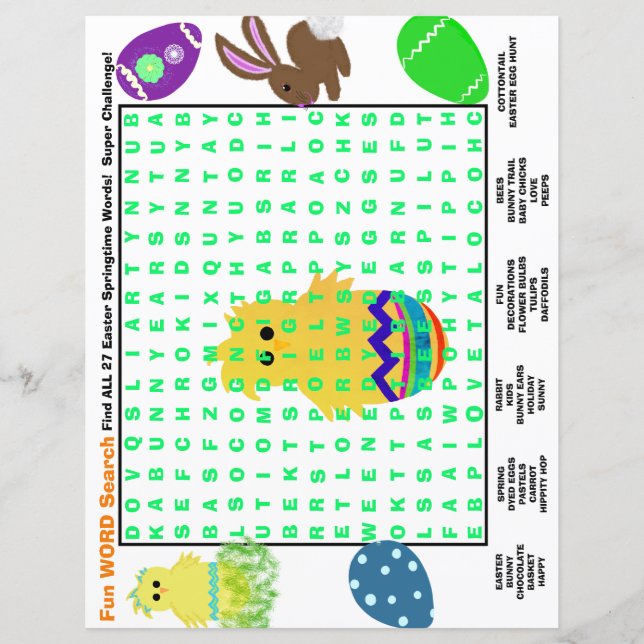 Pâques Printemps Activités pour Enfants au Restaur (Devant)