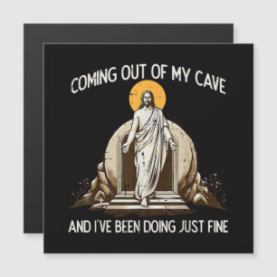 Pâques sortant de ma grotte Jésus