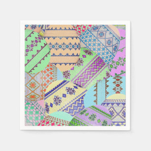 Pâques ukrainiennes (Pysanky) serviettes en papier