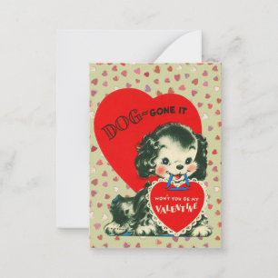 Paquet de carte de Valentine pour des enfants