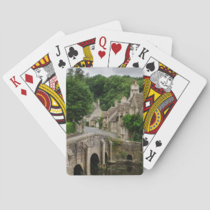 Paquet de cartes de jeu de Combe de château de