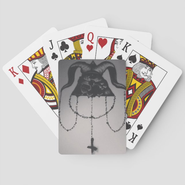 Paquet de cartes occulte de jeu (dos)