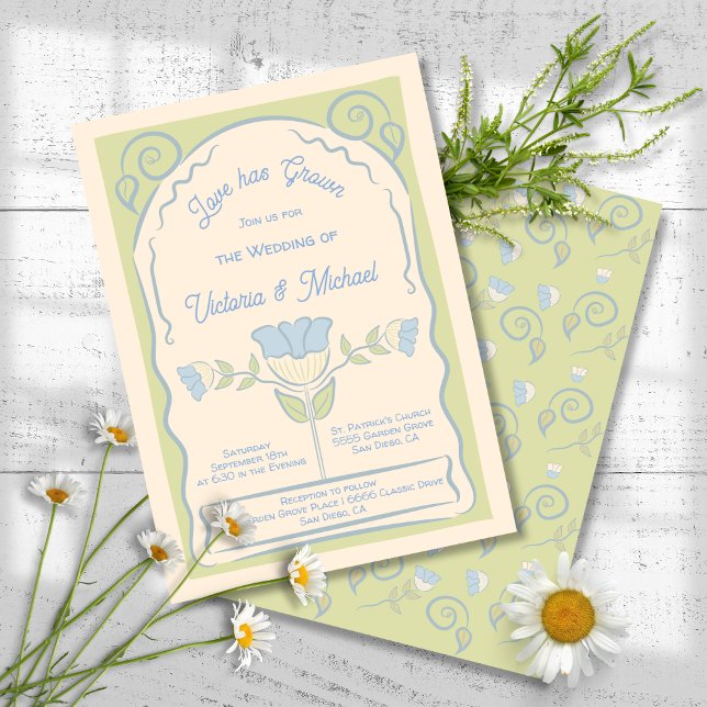 Paquet de graines de fleurs Faire-part de mariage  (Créateur téléchargé)