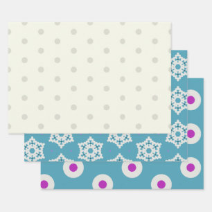 Paquet de papier Flocons de neige 1