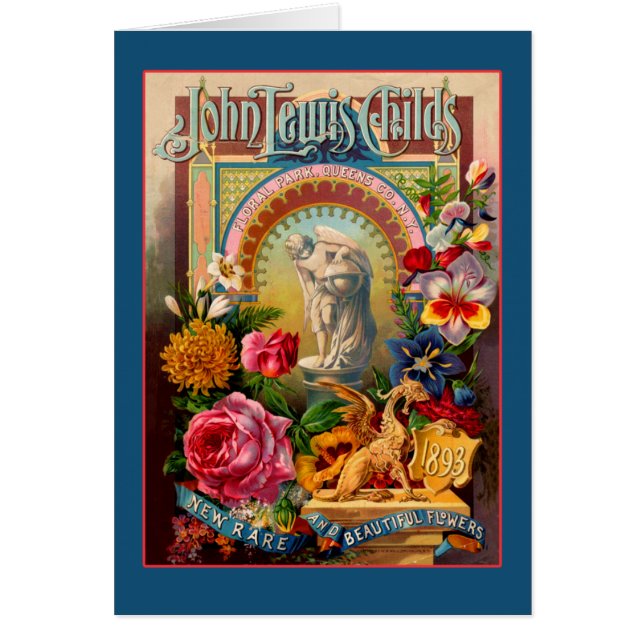 Paquet rare de graine de fleurs de John Lewis (Devant)