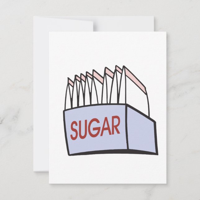 paquets de sucre (Devant)