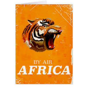 Par Air Africa poster de voyage