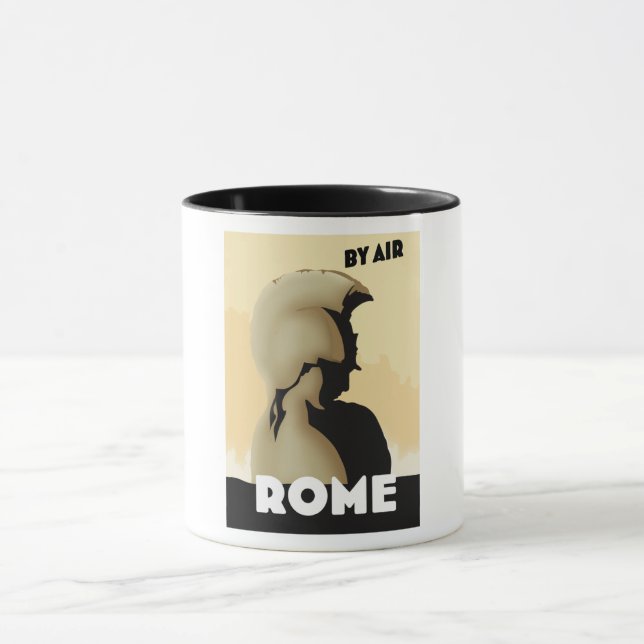 Par Air Rome Giant Coffee Mug (Centre)
