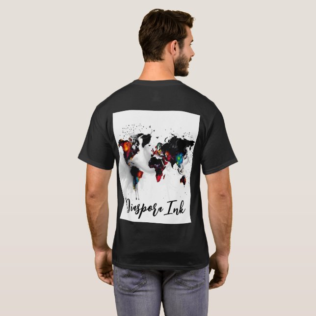 Par Diaspora Ink T-Shirt  (Dos entier)
