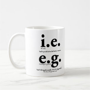 par exemple, Grammar Mug Cadeaux d'enseignant angl