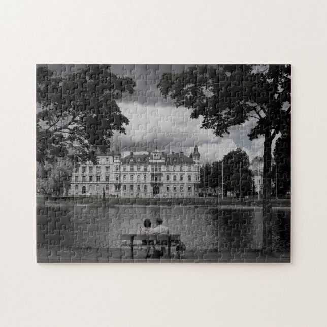 Par le puzzle d'eau (Horizontal)