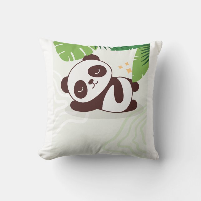 par oreiller pour enfants panda (Recto)