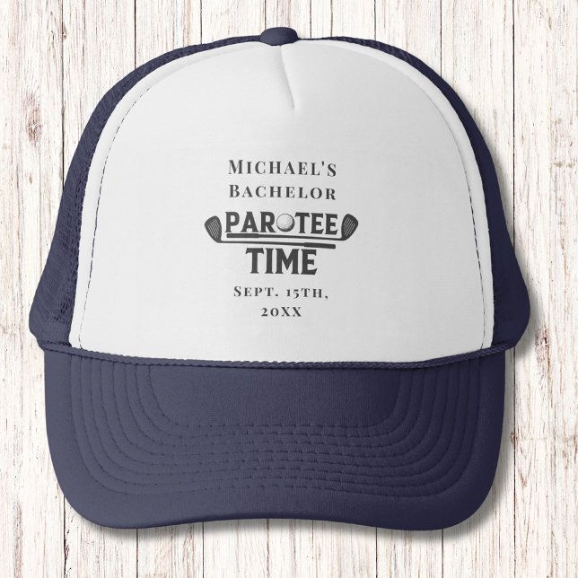 Par Tee Casquette | Bachelor Golf Weekend Navy (Créateur téléchargé)