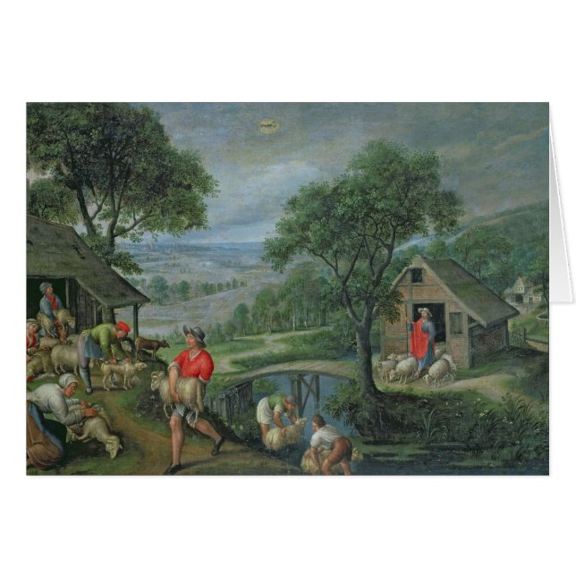 Parabole du bon berger, c.1580-90 (Devant horizontal)