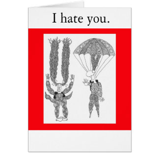 parachute, je vous déteste