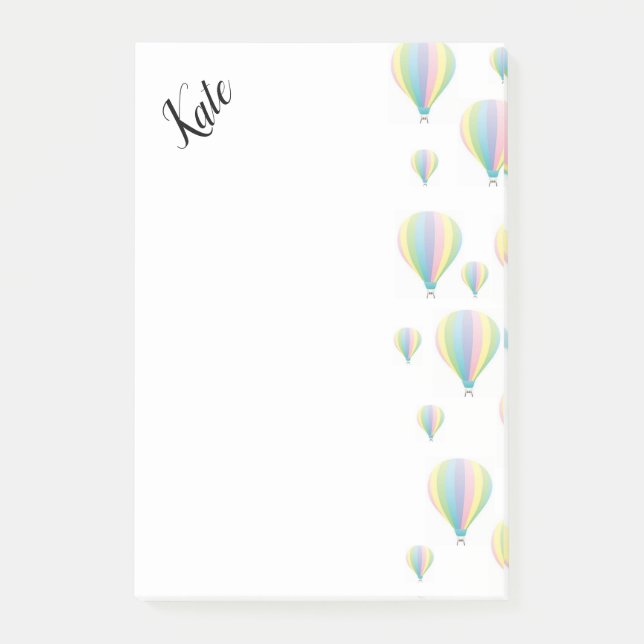 Parachutes Post-it Notes (Devant)