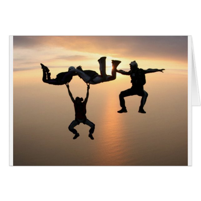 Parachutisme (Devant horizontal)