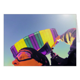 parachutiste parfait de photo