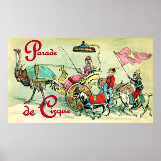 Parade de Cirque ~ Vintage Circus Poster