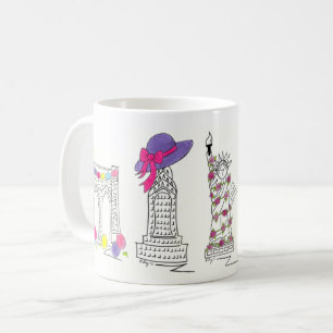 Parade de Pâques à New York NYC Landmarks Mug