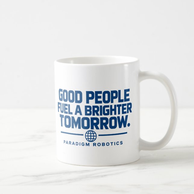 ☕🤖 Paradigm Robotics – Mug Brighter Tomorrow (Droite)