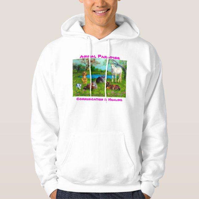 Paradis animal - sweat - shirt à capuche (Devant)