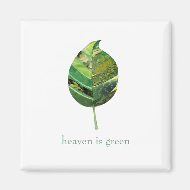 paradis est aimant vert (Devant)