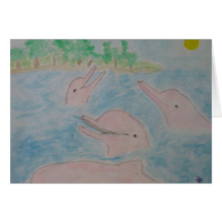 paradis rose de dauphin de rivière