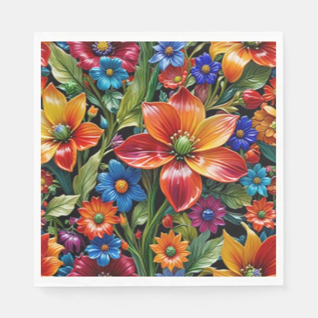 Paradis - Serviette en papier (Devant)